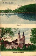 T2/T3 1915 Jászó, Jászóvár, Jasov; Halas-tó, Prépostság / Lake, Church (EK) - Unclassified