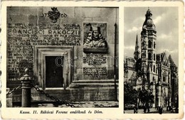 * T3 Kassa, Kosice; II. Rákóczi Ferenc Emlékmű, Dóm. Kiadja Fried / Monument For Francis II Rákóczi, Cathedral (Rb) - Unclassified