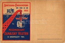 ** T3 1923 Pozsony, Bratislava; Nemzetközi Dunai Vásár. 3. Keleti Piac / Medzinárodny Dunajsky Veletrh III. Orientalny T - Zonder Classificatie