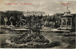 T2/T3 Tátralomnic, Tatranská Lomnica (Tátra, Magas Tátra, Vysoké Tatry); Szálló / Hotel + 'K.u.K. Militarzensur Sitz Der - Zonder Classificatie