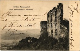 T2 1905 Huszt, Chust, Khust (Máramaros); Várrom / Castle Ruins - Ohne Zuordnung