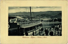 T2/T3 1910 Crikvenica, Cirkvenica; Kikötő, Gőzhajó / Port With Steamship. W.L. Bp. 3865. (EK) - Unclassified