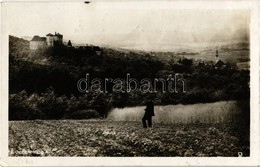 T2/T3 1932 Léka, Lockenhaus; Vár / Schloss / Castle. Foto-Technik A. Stefsky  (EK) - Ohne Zuordnung