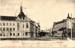 T3/T4 Olomouc, Olmütz; Alleestrasse / Street (pinholes) - Zonder Classificatie