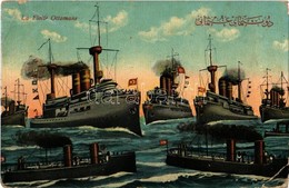 * T2/T3 1913 La Flotte Ottomane / Ottoman Navy Warships (Rb) - Non Classés