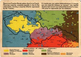 T2/T3 Nincs Csehszlovák Nemzet, Nincs Csehszlovák Többség, Teljes Egyenjogúság Illeti A Csehek által Eddig Elnyomott Töb - Unclassified