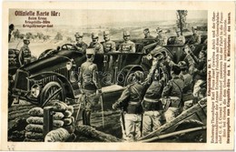 ** T2 Kriegsbildkarte Nr. 7.  Erzherzog-Thronfolger Karl Franz Josef (zweites Auto) Und Der Oberkommandierende Der Armee - Zonder Classificatie