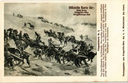 ** T1/T2 Kriegsbildkarte Nr. 5. Von Dem Kämpfen Bei Krasnik: Bravouröse Auffahrt Unserer Artillerie Auf Den Höhen Bei Zi - Non Classés