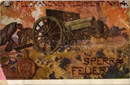 T2/T3 K.u.K. Feldkanonenregiment Nr. 4. Sperrfeuer / WWI Austro-Hungarian K.u.K. Military, Field Battery, Soldiers Loadi - Zonder Classificatie