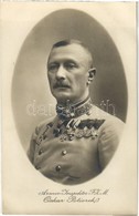 ** T1/T2 Armee-Inspektor Feldzeugmeister Oskar Potiorek / Oskar Potiorek Commander Of The Austro-Hungarian Forces In The - Zonder Classificatie