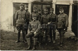 T2 1918 Tábori Képeslap. M.kir. 8. Honvéd Tart. Kórház Gazdasági Hivatalának Katonái / WWI K.u.K. Military, Soldiers, Ph - Zonder Classificatie