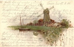 T2/T3 Mill, Winkler & Schorn Sonnenschein-Postkarte Serie II. Litho (EK) - Non Classés