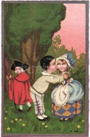 T2 Italian Art Postcard, Children, Fortuna 2257. S: R. Sgrilli - Zonder Classificatie