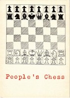 ** T1 People's Chess. Leeds Postcards S: Andrew Squire - MODERN Postcard - Ohne Zuordnung