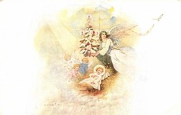 * T2/T3 A Szalézi Rend Karácsonyi üdvözlőlapja / Hungarian Christmas Greeting S: K. Savely D. (EB) - Zonder Classificatie