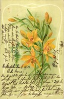 T2 Floral Greeting Card, Emb. Litho - Non Classés