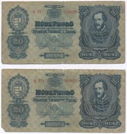 1930. 20P (4x) T:III- - Zonder Classificatie