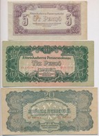 1944. 5-100P (5xklf) 'A Vöröshadsereg Parancsnoksága' T:III - Zonder Classificatie