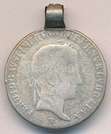 1846B 20kr Ag 'V. Ferdinánd' T:3 Füllel - Zonder Classificatie