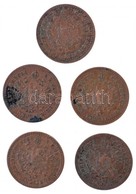 1858B 5/10kr Cu (5x) T:2 Kis Patina
Adamo M3 - Ohne Zuordnung