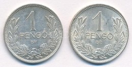 1938-1939. 1P Ag (2xklf) T:1- Adamo P6 - Ohne Zuordnung