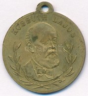 1894. 'Kossuth Lajos / Szabadság, Egyenlőség, Testvériség 1848' Cu Emlékérem (30mm) T:2,2- - Zonder Classificatie