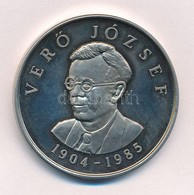 ~1985. 'Verő József 1904-1985 / Pro Metalurgica' Fém Emlékérem Dísztokban (42,5mm) T:1- (eredetileg PP) - Zonder Classificatie