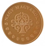 Ifj. Szlávics László (1959-) 2011. 'Nagy Magyarok / Liszt Ferenc 1811-1886' Aranyozott Cu Emlékérem (40mm) T:PP - Unclassified