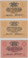 Olaszország / Velence / Osztrák-magyar Megszállás 1918. 10c (2x) + 50c T:II-III
Italy / Venice / Austro-Hungarian Occupa - Zonder Classificatie
