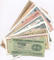 Vegyes 10db-os Külföldi Bankjegy Tétel, Köztük Kína, Tajvan, Észak-Korea T:II,III Mixed 10pcs Of Various Banknotes, Incl - Zonder Classificatie