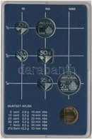 Aruba 1986. 5c-2 1/2Fl 7xklf Db + 'Utrechti Verde' Zseton Plasztiktokos Szettben T:1
Aruba 1986. 5 Cents - 2 1/2 FLorin  - Sin Clasificación