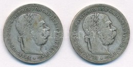 Ausztria 1900-1901. 1K Ag 'Ferenc József' (2xklf) T:2-
Austria 1900-1901. 1 Corona Ag 'Franz Joseph' (2xdiff) C:VF 
Krau - Zonder Classificatie