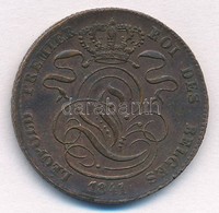 Belgium 1841. 5c Cu 'I. Lipót' T:2,2- Ph.
Belgium 1841. 5 Centimes Cu 'Leopold I' C:XF,VF Edge Error - Zonder Classificatie