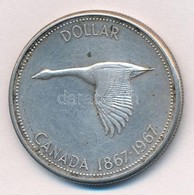 Kanada 1967. 1$ Ag 'II. Erzsébet' T:2
Canada 1967. 1 Dollar Ag 'Elizabeth II' C:XF 
Krause KM#70 - Non Classificati