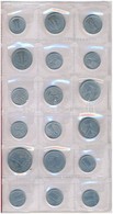 NDK 70db-os Fémpénz Tétel, Kisalakú Berakóban T:vegyes
GDR 70pcs Of Coins In Small Size Binder C:mixed - Non Classificati