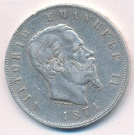 Olaszország 1874M BN 5L Ag 'II. Viktor Emánuel' T:2- Ph.
Italy 1874M BN 5 Lire Ag 'Vittorio Emanuele II' C:VF Edge Error - Non Classificati