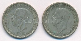 Svédország 1946TS-1947TS 1K Ag (2xklf) 'V. Gusztáv' T:2 Patina
Sweden 1946TS-1947TS 1 Krona Ag (2xdiff) 'Gustaf V.' C:XF - Non Classificati