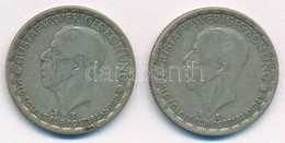 Svédország 1950TS 1K Ag (2x) 'V. Gusztáv' T:2- Patina
Sweden 1950TS 1 Krona Ag (2x) 'Gustaf V.' C:VF Patina Krause KM#81 - Non Classificati