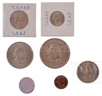 Tonga 1967. 1s-1P (7xklf) Forgalmi Sor, Tok Nélkül T:1,1-
Tonga 1967. 1 Seniti - 1 Pa'anga (7xdiff) Coin Set Without Cas - Non Classificati
