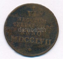 Ausztria 1757. 'Mariazell 600. évfordulója' Cu Zseton (28mm) T:2-
Austria 1757. '600th Anniversary Of Mariazell Cathedra - Zonder Classificatie