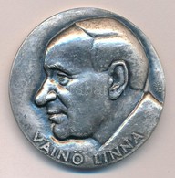 Finnország 1972. 'Väinö Linna' Peremén Jelzett Ag Emlékérem (54,4g/0.999/45mm) T:2
Finland 1972. 'Väinö Linna' Hallmarke - Non Classés