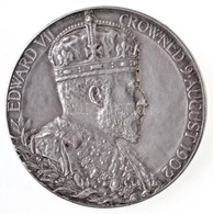 Nagy-Britannia 1902. 'VII. Eduárd és Alexandra Koronázása' Ag Emlékérem (12,67g/0.925/31mm) T:1-
Great Britain 1902. 'Co - Ohne Zuordnung