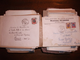 Algérie Algeria Lot Lettres ( X 850 ) Cover Carta Belege ( 30 Centimes Le Pli ! ) - Lots & Serien