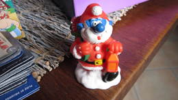 LES SCHTROUMPFS FIGURINE SCHTROUMPF PERE NOEL - Schtroumpfs, Les