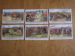 LIEBIG La Cavalerie Dans L'Antiquité Et Au Moyen-âge Cheval Cheval  Histoire Série De 6 Chromos Trading Cards Chromo - Liebig