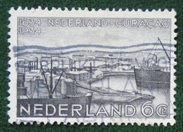 6 Ct Curacao Zegel NVPH 267 (Mi 274) 1934 Gestempeld / USED NEDERLAND / NIEDERLANDE - Used Stamps