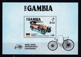 Gambie, 1 Bloc Voiture Neuf - Cars