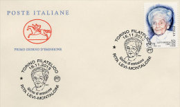 Italia 2013 - Rita Levi-Montalcini FDC - First Day Cover - Bergsteigen