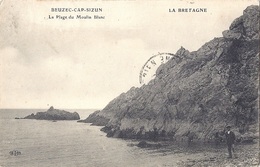 CPA - Beuzec Cap Sizun - La Plage Du Moulin Blanc - Beuzec-Cap-Sizun