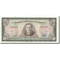 Billet, Chile, 50 Escudos, KM:140b, TTB - Chili